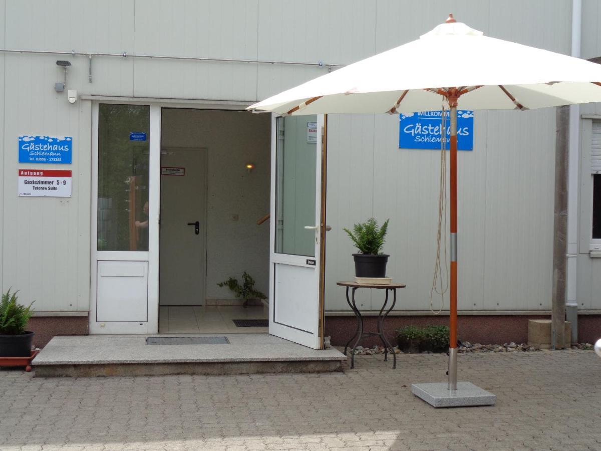 Gaestehaus Schiemann Teterow Bagian luar foto